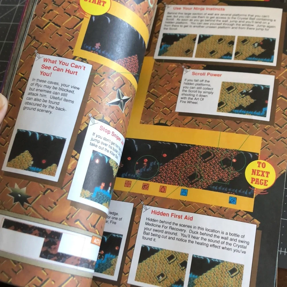 Vintage Nintendo Power Strategy Guide#2/volume 15 Ninja Gaiden II